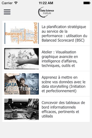 Formation en Data Science France, Canada, Suisse et en ligne : Data Science Institute screenshot 3
