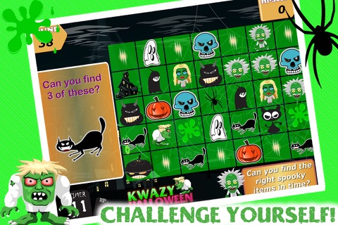 Spooky Halloween Haunting Game - Kwazy Halloween Find Edition screenshot 2