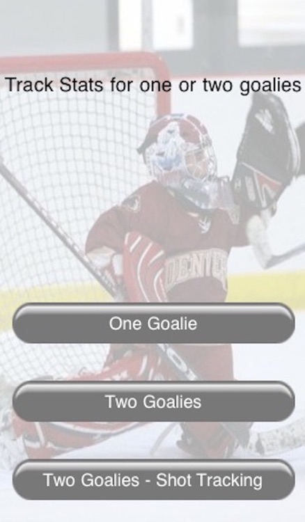 Hockey’s Goalie Saves Tracker