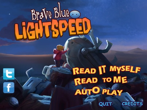 Brave Blue Lightspeed Lite screenshot 4