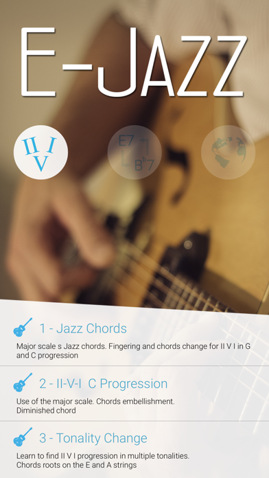 E-Jazz : Chords for Jazz Guitar Screenshot 3