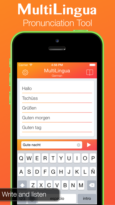 MultiLingua - Pronunciation Tool (Spanish, German, French, Chinese and many other languages)のおすすめ画像1