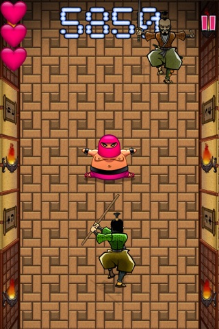 Fat Pink Ninja! screenshot 2