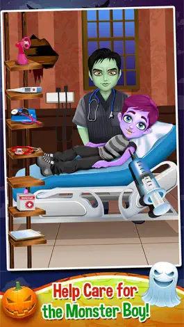 Game screenshot Mommy's Monster Pet Newborn Baby Doctor Salon - my new born spa care games! hack