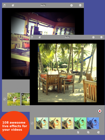 AvFX - awesome video effect, editor & background music edit for Instagram,  Facebook, Youtube, Vine | App Price Drops