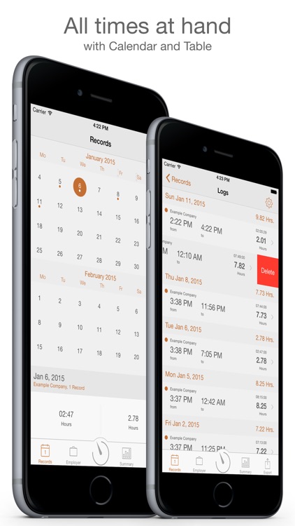 Working Hours Diary Pro