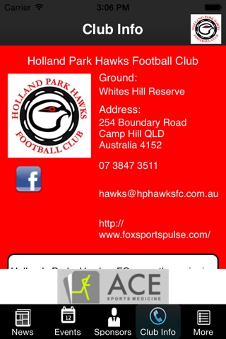 Holland Park Hawks Football Club screenshot 4