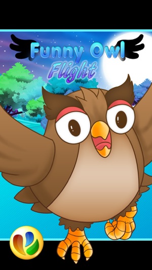 有趣的貓頭鷹飛行 - 免費兒童遊戲, Funny Owl Flight - Free Game For Children(圖1)-速報App