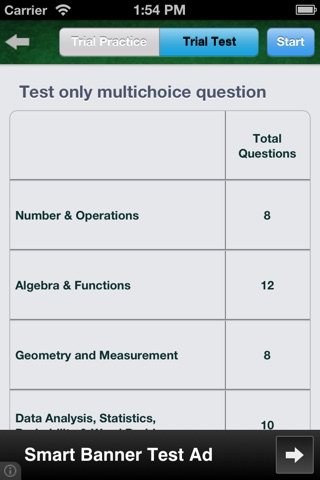 PSAT Math Test screenshot 4
