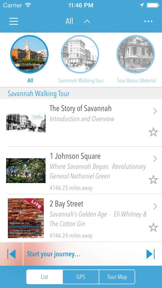How to cancel & delete LITE: Savannah Walking Tour from iphone & ipad 2