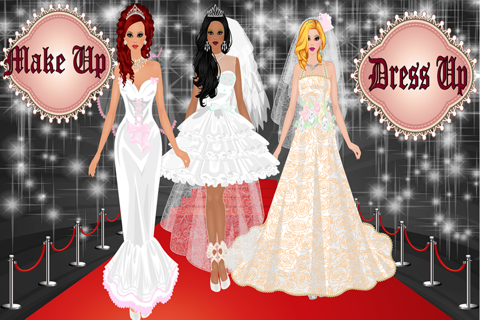 Fashion Bride Dress Up  and Make Up Game screenshot 2