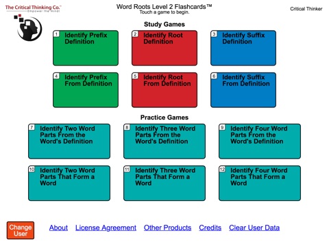 Word Roots Level 2 Flashcards™ screenshot 2