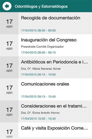 Dental Aragonés 2015 screenshot 3