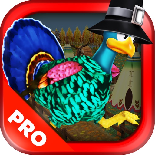 3D Turkey Run Thanksgiving Runner Game PRO icon