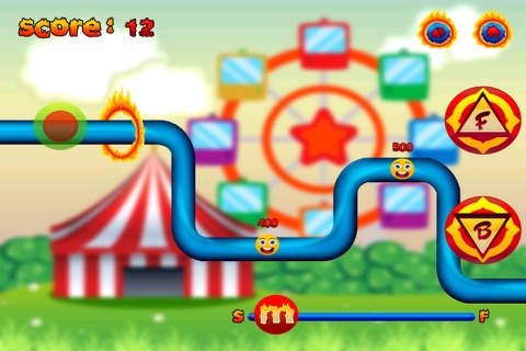 Circus Rings of Inferno - The Happy  Emojis Strategy Game- Pro screenshot 2