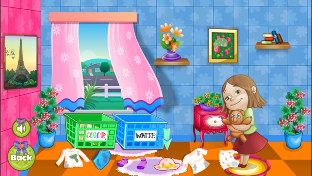 Kids Washing Cloths free girl games(圖2)-速報App