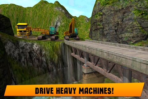 Bridge Builder: Crane Driving Simulator 3D screenshot 3