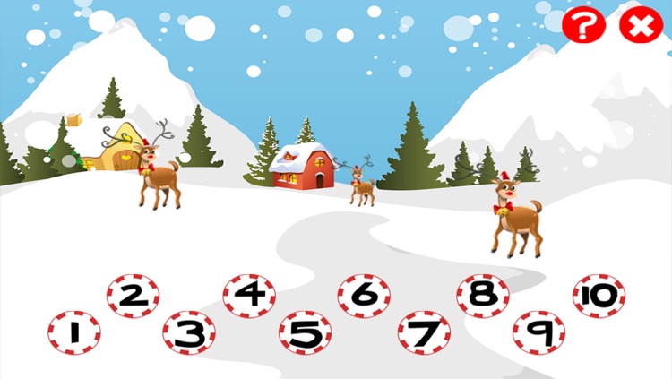 A Christmas Counting Game for Children: Learn to Count the Numbers with Santa Claus screenshot-3