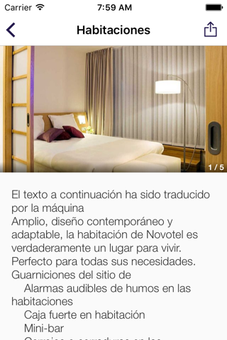 Novotel Virtual Concierge screenshot 4