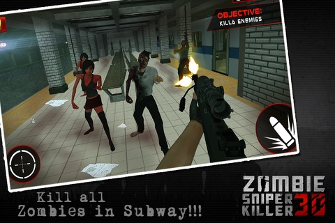 Deadly Zombie Sniper Simulator 3D: Take perfect headshots to kill undead zombies screenshot 2
