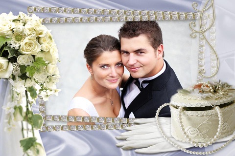 Wedding Photo Frames Deluxe screenshot 3