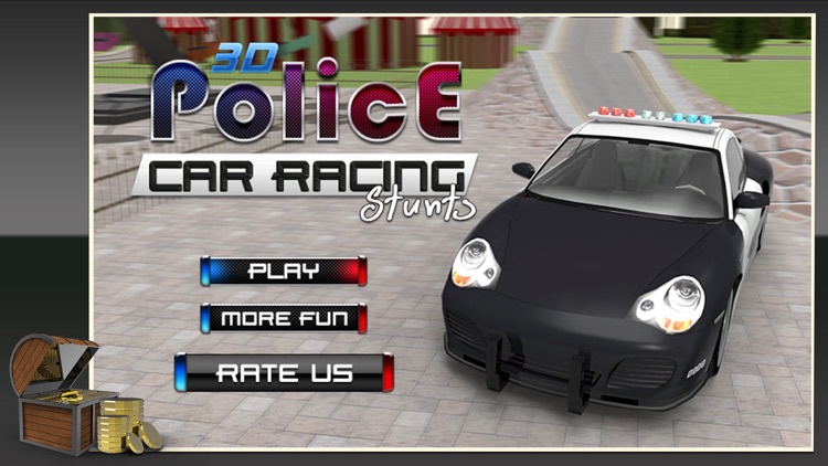 3D Police Car Racing Stunts - Crazy simulator ride and simulation adventure