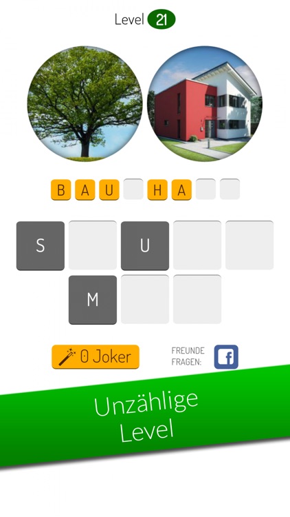 2 Bilder Wortspiele (leicht) - Kostenlos & lustig: Die bekannte Rätsel und Puzzle Quiz Spiele App von SpielAffe