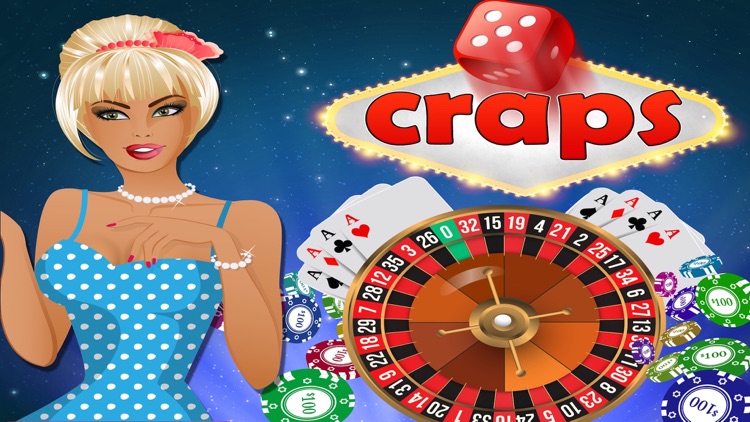 A Craps Vegas Lucky Dice Shooter