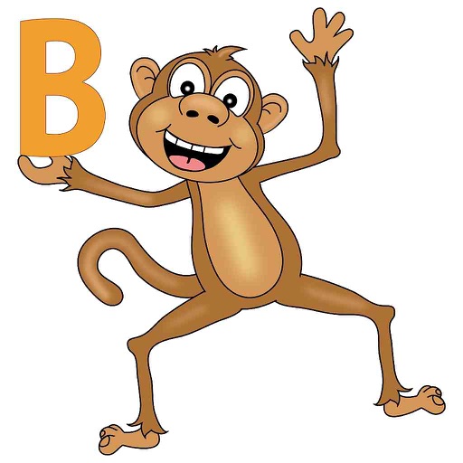 Math Game with Monkey Alphabet icon