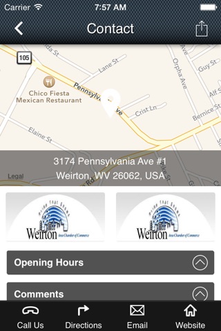 Weirton Chamber screenshot 2