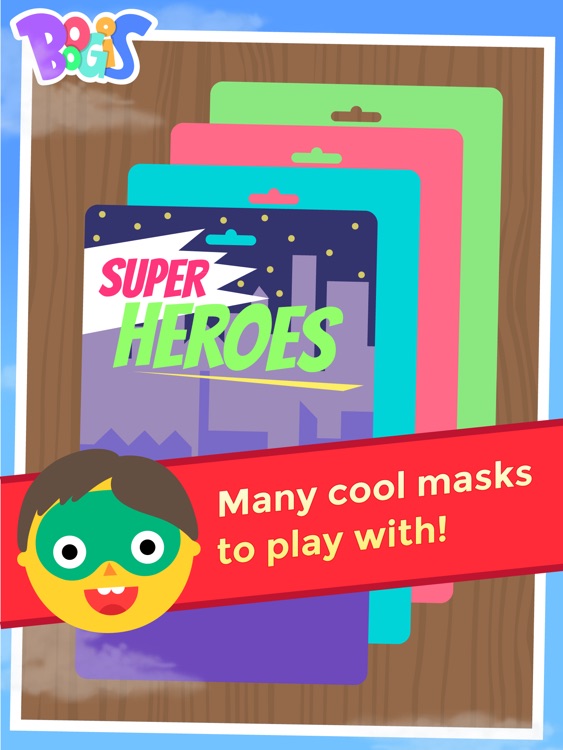 Boogis Mask Maker - Paint, Print, Play