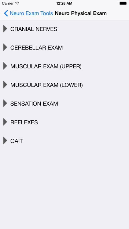 Neurology Exam Tools