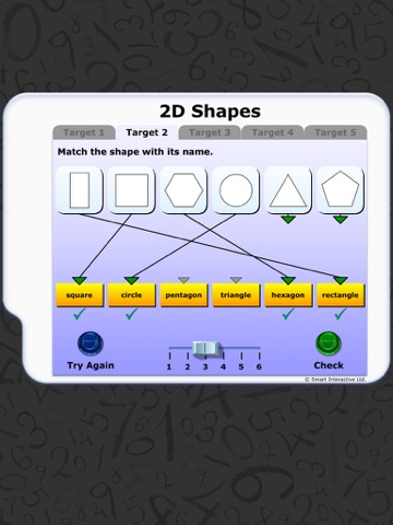 Numeracy Warm Up - 2D Shapes screenshot 2