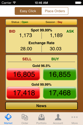 Classic Gold Online Trade screenshot 2
