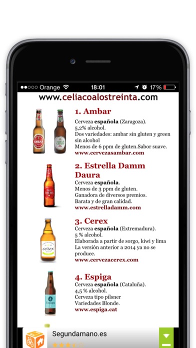 How to cancel & delete Cervezas Sin Gluten from iphone & ipad 2