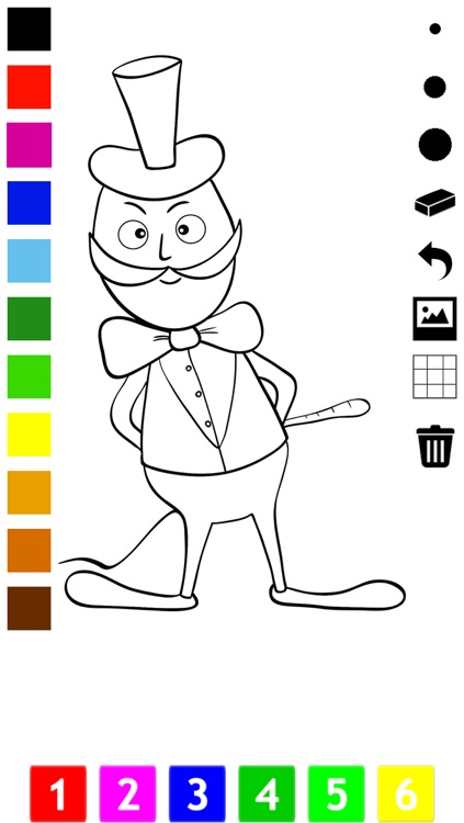 Circus Coloring Book For Children: Learn To Color the World of the Circus screenshot-4