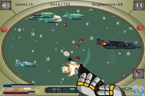 Alien Galaxy Ship Combat Wars EPIC - The Space Star Battle Shooter screenshot 4