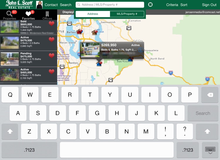 John L. Scott Real Estate GPS Home Search for iPad screenshot-3