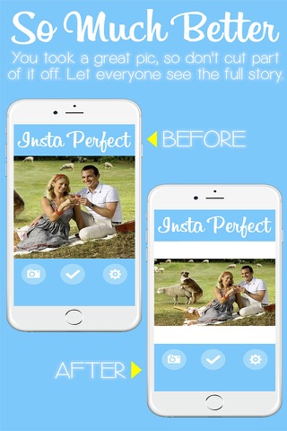 Insta Perfect - Resize Photos to Fit a Square in Instagram Without Cropping screenshot 3