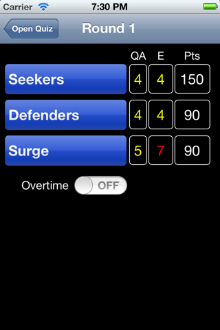 Score Keeper 6 Mobile screenshot 2