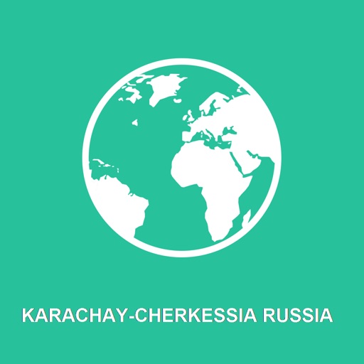 Karachay-Cherkessia Russia Offline Map : For Travel