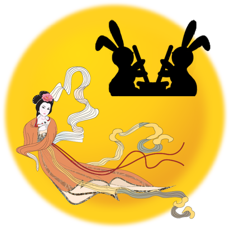 Activities of Aha Fly to Moon -- The goddess Chang'e fly to the moon