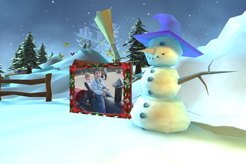 Animated Christmas 3D photo album Free screenshot 3