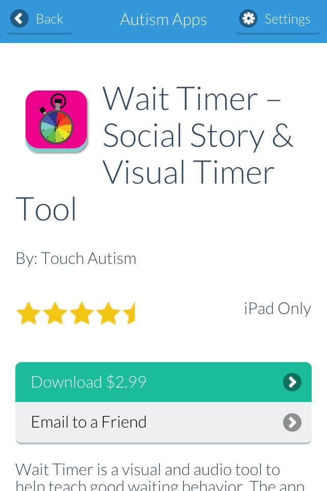 Autism Apps screenshot 3