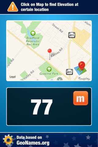 My Elevation Free - Geo Terrain Altimeter screenshot 3