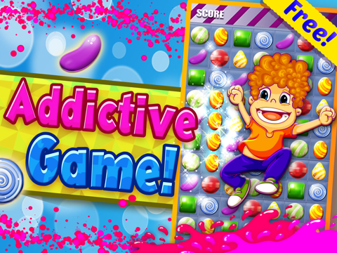 ``` A Soda Candy Mania ``` - fruit adventure in juicy land match-3 gameのおすすめ画像1