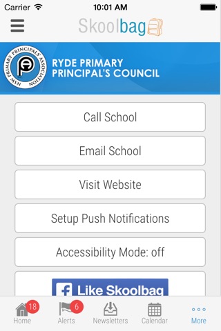 Ryde Primary Principal's Council - Skoolbag screenshot 4