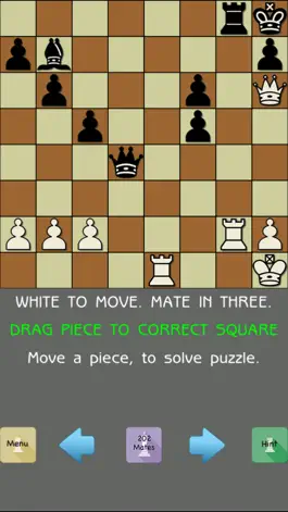 Game screenshot 101 Chess Checkmate Puzzles - 15 Chess Puzzles FREE mod apk