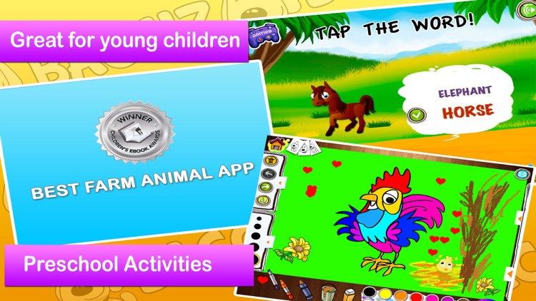 Old MacDonald Had a Farm by Bacciz, a kids and toddler app for children who love animals, music apps, and to play fun, educational games