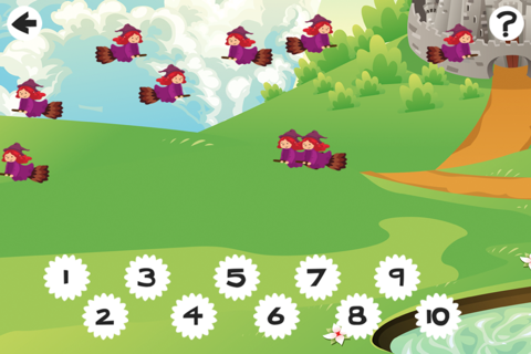 A Princess Tale Counting Game for Children: learn to count 1 - 10 screenshot 3